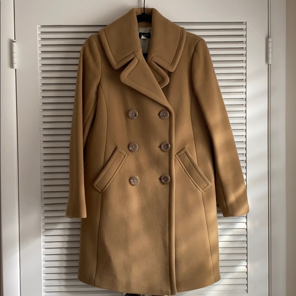 JCrew wool pea coat